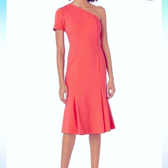 Black Halo Joyce One Shoulder Dress - Picture 1 of 10